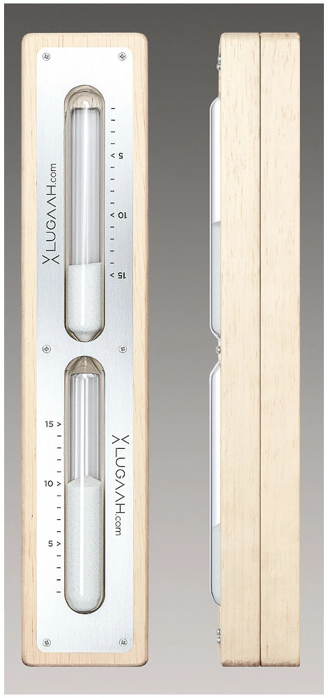 LUGAAH Sauna Sanduhr Mit LED Hintergrundbeleuchtung Saunazubehör 5 LUGAAH Sauna Sanduhr Mit LED Hintergrundbeleuchtung Saunazubehör – Bild 3