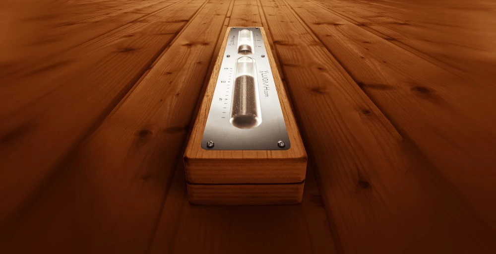 LUGAAH Sauna Sanduhr Mit LED Hintergrundbeleuchtung Saunazubehör 10 LUGAAH Sauna Sanduhr Mit LED Hintergrundbeleuchtung Saunazubehör – Bild 8