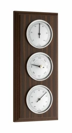 TFA Dostmann TFA 20.1088 Analoge Wetterstation Aus Nussbaum