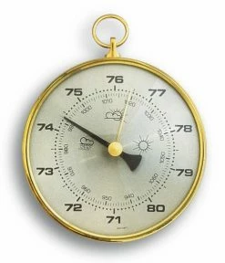 TFA Dostmann TFA 29.4003 Analoges Barometer Mit Messingring