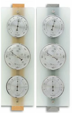 TFA Dostmann TFA 20.1067 Analoge Wetterstation Aus Glas Domatic