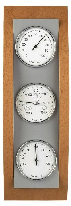 TFA Dostmann Analoge Wetterstation TFA 20.1082 Thermometer Barometer Hygrometer
