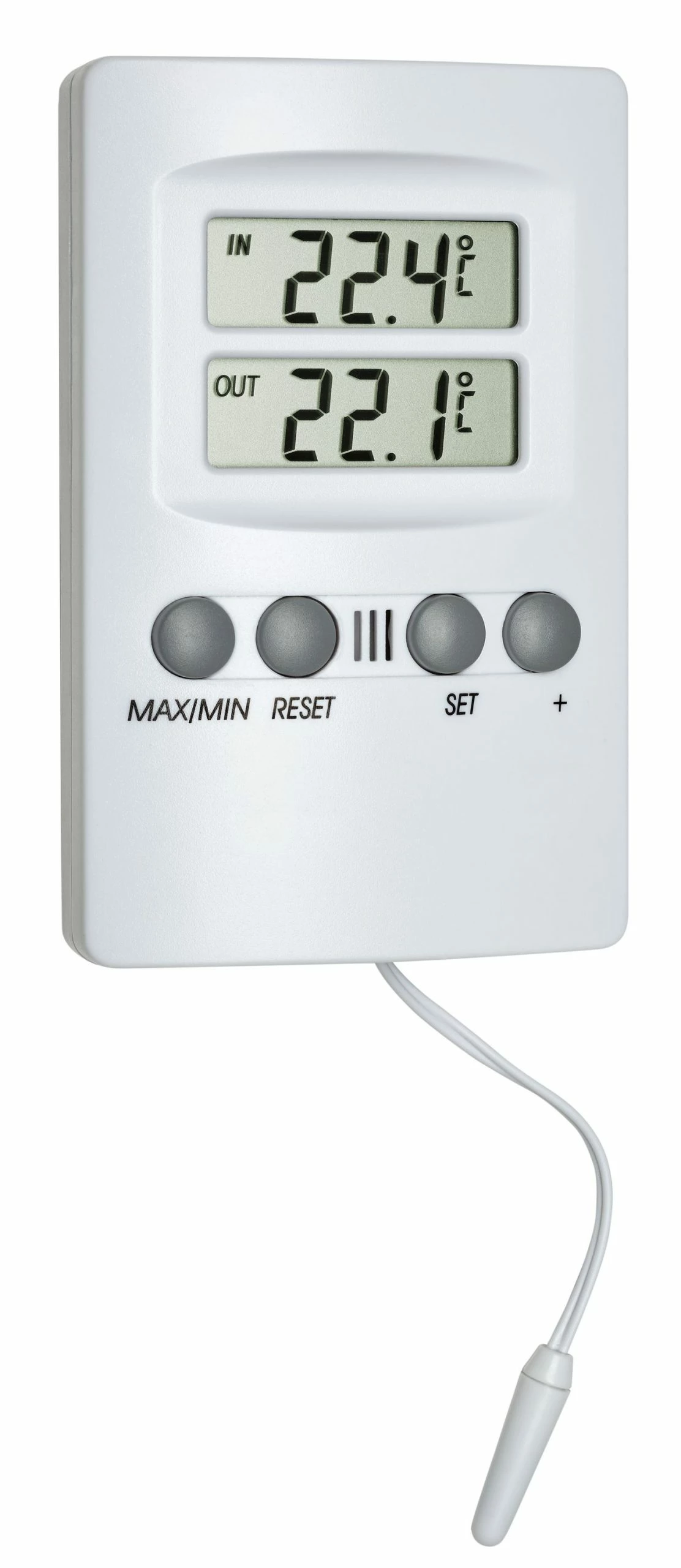 TFA Dostmann TFA 30.1024 Digitales Innen-Außen-Thermometer Mit Alarm 3 TFA Dostmann TFA 30.1024 Digitales Innen-Außen-Thermometer Mit Alarm