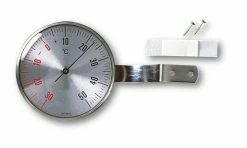 TFA Dostmann TFA 14.5001 Analoges Fensterthermometer Aus Edelstahl