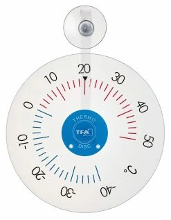 TFA Dostmann TFA 14.6020 Analoges Fensterthermometer THERMO DISC