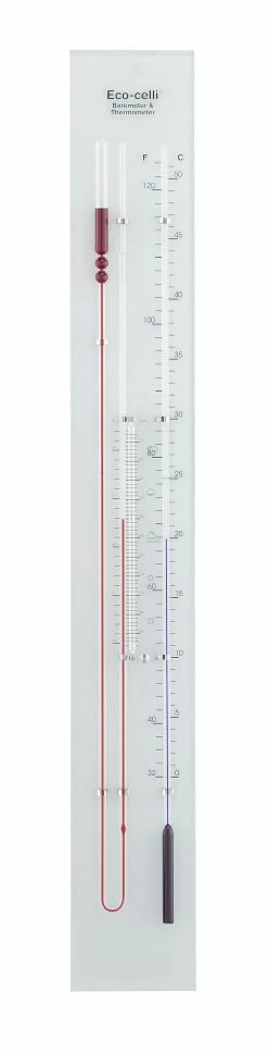 TFA Dostmann TFA 29.1007 Fluid-Barometer / Thermometer ECOCELLI