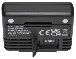 TFA Dostmann TFA 30.5055.99 Digitales Thermo-Hygrometer Set Klimakontrolle -TFA Dostmann Speichern 30 5055 hinten 1