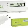 TFA Dostmann AirControl Mini CO2 Messgerät TFA 31.5006 Plus Incl Netzstecker Raumklimakontrolle -TFA Dostmann Speichern 31 5006 beide neu