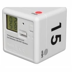 TFA Dostmann Sonderangebot Yoga-Timer Würfel-Timer Cube TFA 38.2032.WS Digitaler Timerwürfel
