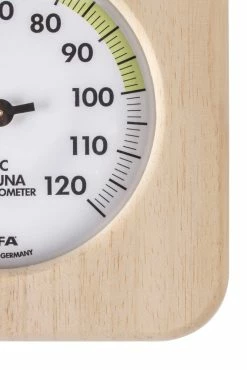 TFA Dostmann TFA Sauna Thermo Hygrometer Haar-Synthetik-Werk Massiver Holzrahmen Eiche Oder Abachi -TFA Dostmann Speichern 40 1004 02a1JisOUQVANjo