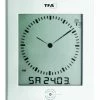 TFA Dostmann TFA 60.4506 Digitale Funk-Wanduhr Mit Analogem Zifferblatt Und Raumklima DIALOG -TFA Dostmann Speichern 432