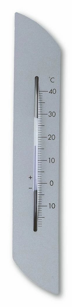 TFA Dostmann TFA 12.2031 Analoges Innen-Außen-Thermometer Aus Metall RADIUS