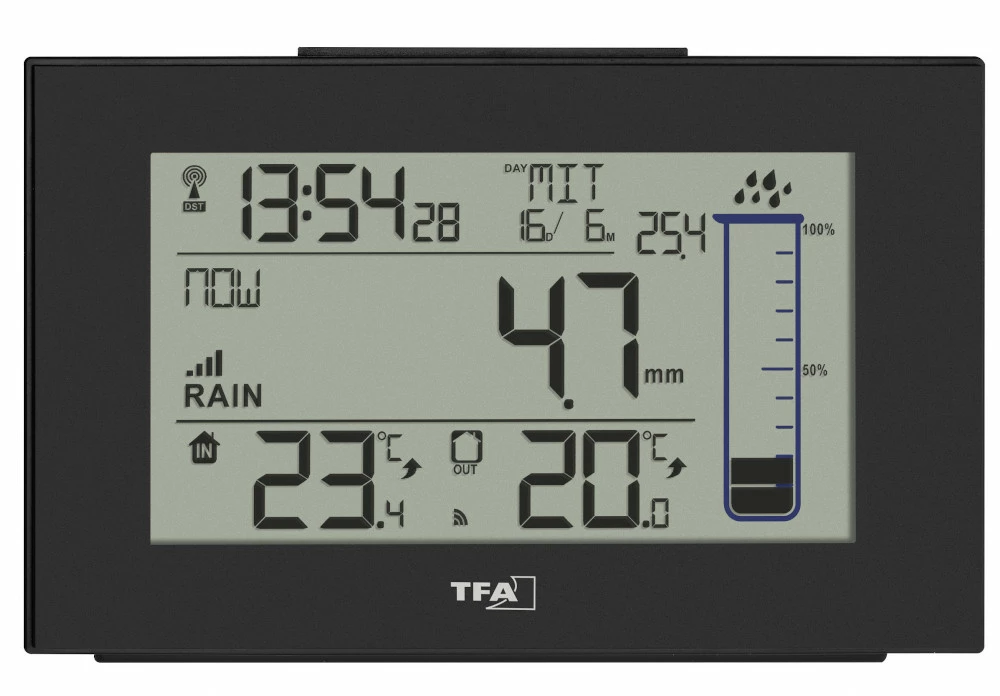 TFA Dostmann TFA 47.3006 SPLASH Digitaler Funk-Regenmesser Niederschlagsmesser 5 TFA Dostmann TFA 47.3006 SPLASH Digitaler Funk-Regenmesser Niederschlagsmesser – Bild 3