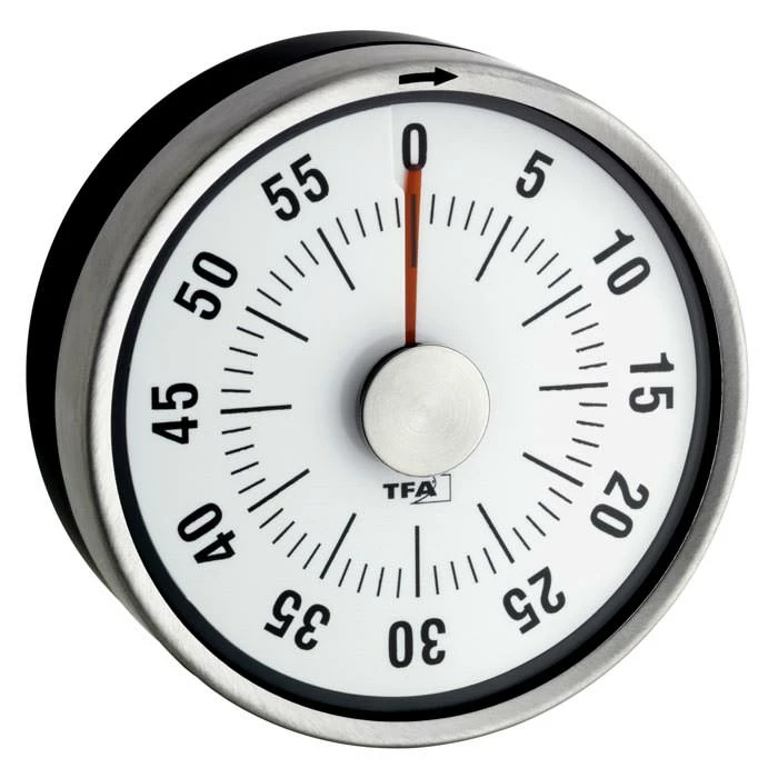 TFA Dostmann Qualitätstimer Mit Edelstahlgehäuse Puck TFA 38.1028 3 TFA Dostmann Qualitätstimer Mit Edelstahlgehäuse Puck TFA 38.1028