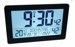 TFA Dostmann Digitale Funkuhr Mit Raumklima TFA 60.2557.01 Hintergrundbeleuchtung