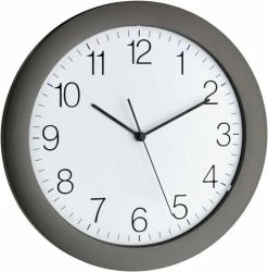 TFA Dostmann Wanduhr Mit Leisem Sweep-Uhrwerk TFA 60.3038.20 Bürouhr Quartzuhr