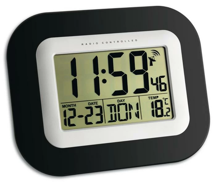 TFA Dostmann Funk-Wanduhr Digital TFA 60.4503 3 TFA Dostmann Funk-Wanduhr Digital TFA 60.4503