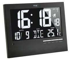 TFA Dostmann TFA 60.4508 Digitale Funkuhr Mit Automatischer Hintergrundbeleuchtung