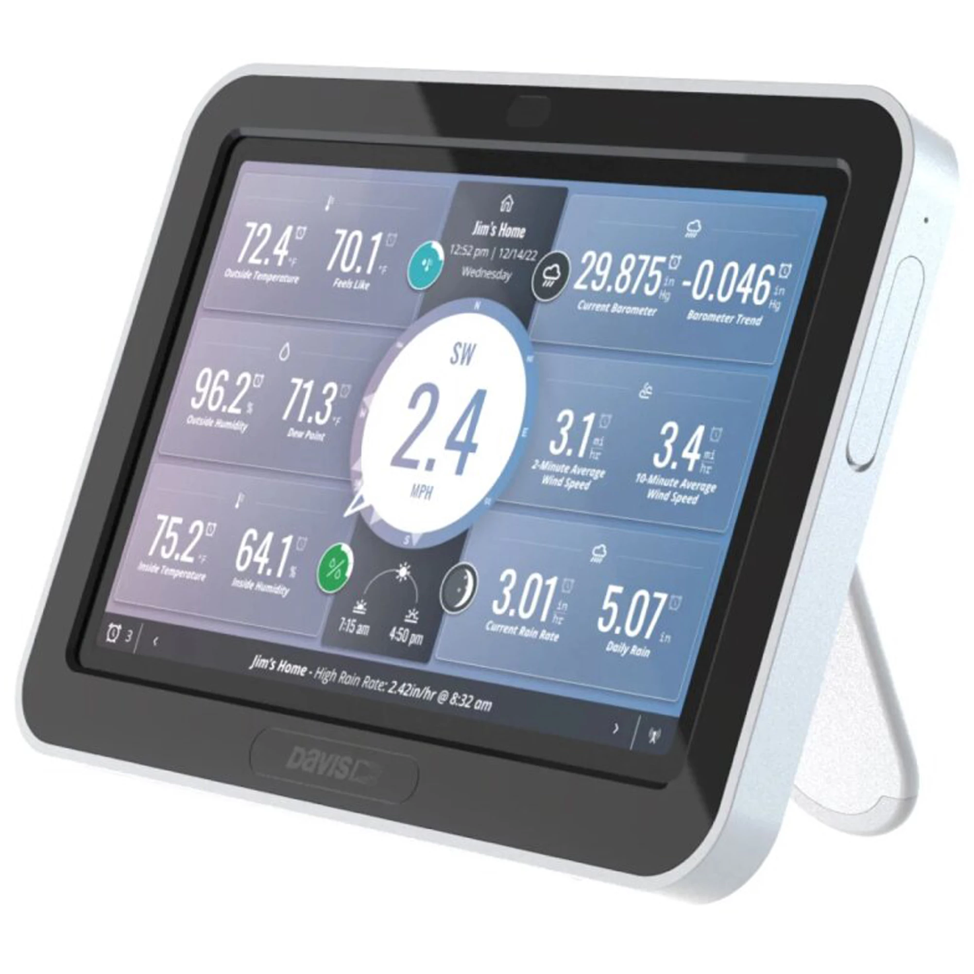Davis 6313EU Weatherlink Touch Funk-Konsole Display Für Vantage Pro 2 Und Vue 3 Davis 6313EU Weatherlink Touch Funk-Konsole Display Für Vantage Pro 2 Und Vue