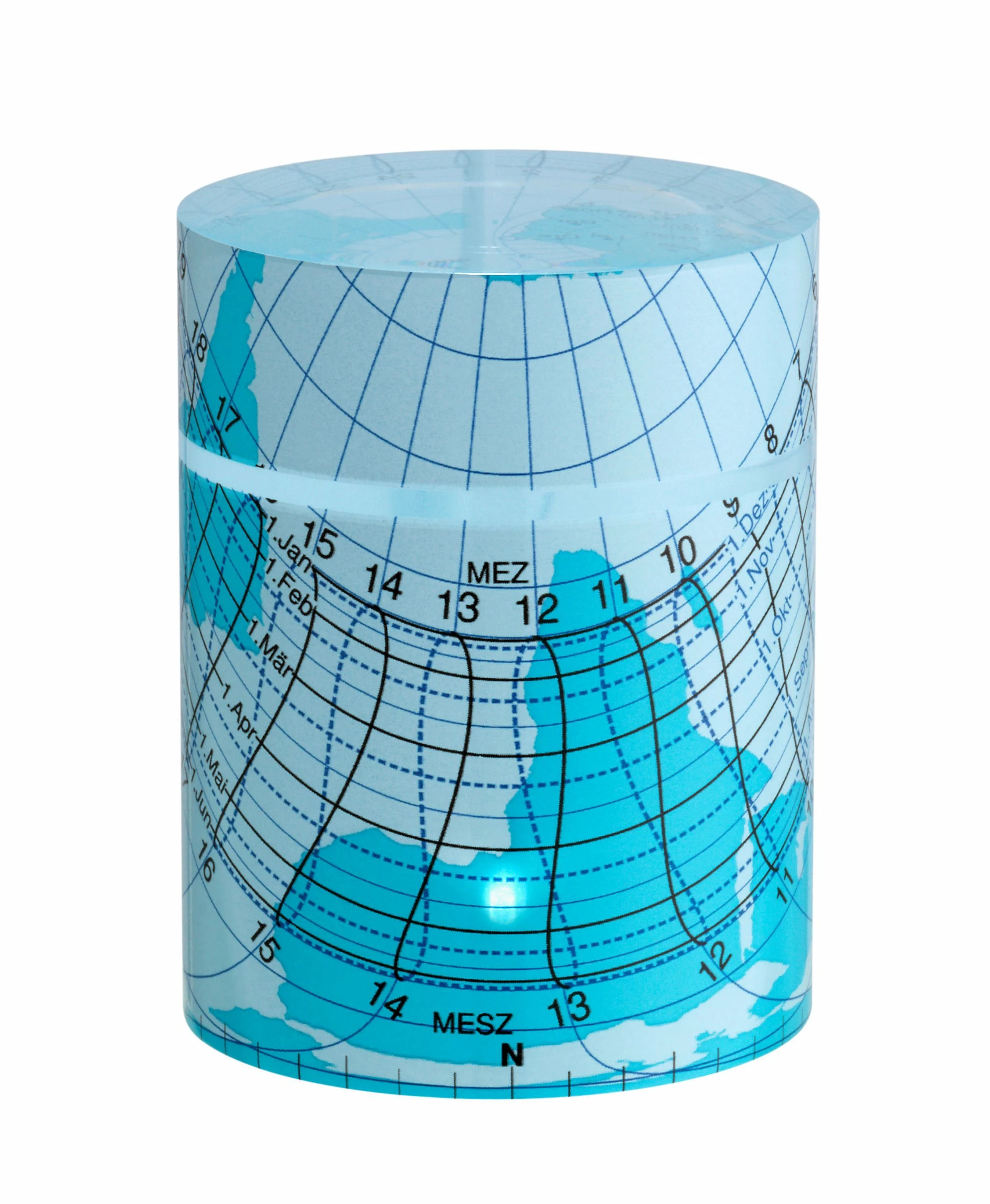 TFA Dostmann TFA 43.4000 Zylinder-Sonnenuhr SOLEMIO 3 TFA Dostmann TFA 43.4000 Zylinder-Sonnenuhr SOLEMIO