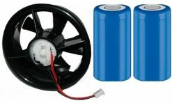 Davis Ersatzventilator 7758-B Mit Akkus