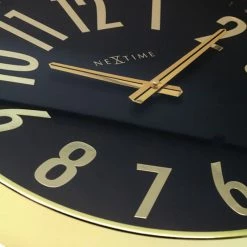 NeXtime Alchimie Design Wanduhr Geräuschloses Uhrwerk 400 Mm -TFA Dostmann Speichern Alchemy detail