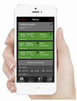 Technoline Mobile Alerts Lebensmittel Überwachung Set Apotheke Kühltruhe Medizin -TFA Dostmann Speichern Ansicht Mobile Alertsu2cch1JfD2fLU