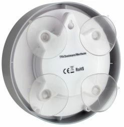 TFA Dostmann Badezimmeruhr Quarzuhr TFA 60.3012 Analog 163 Mm