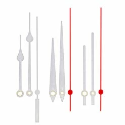 TFA Dostmann Analoges Uhrwerk Mit Uhrzeigerset TFA 60.3061 Geräuscharmes Basteluhrwerk -TFA Dostmann Speichern Basteluhr 60 3061 Zeigerset weiss