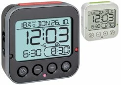 TFA Dostmann Digitaler Funk-Wecker BINGO 2.0 TFA 60.2550 Mit Temperatur Und Lichtsensor