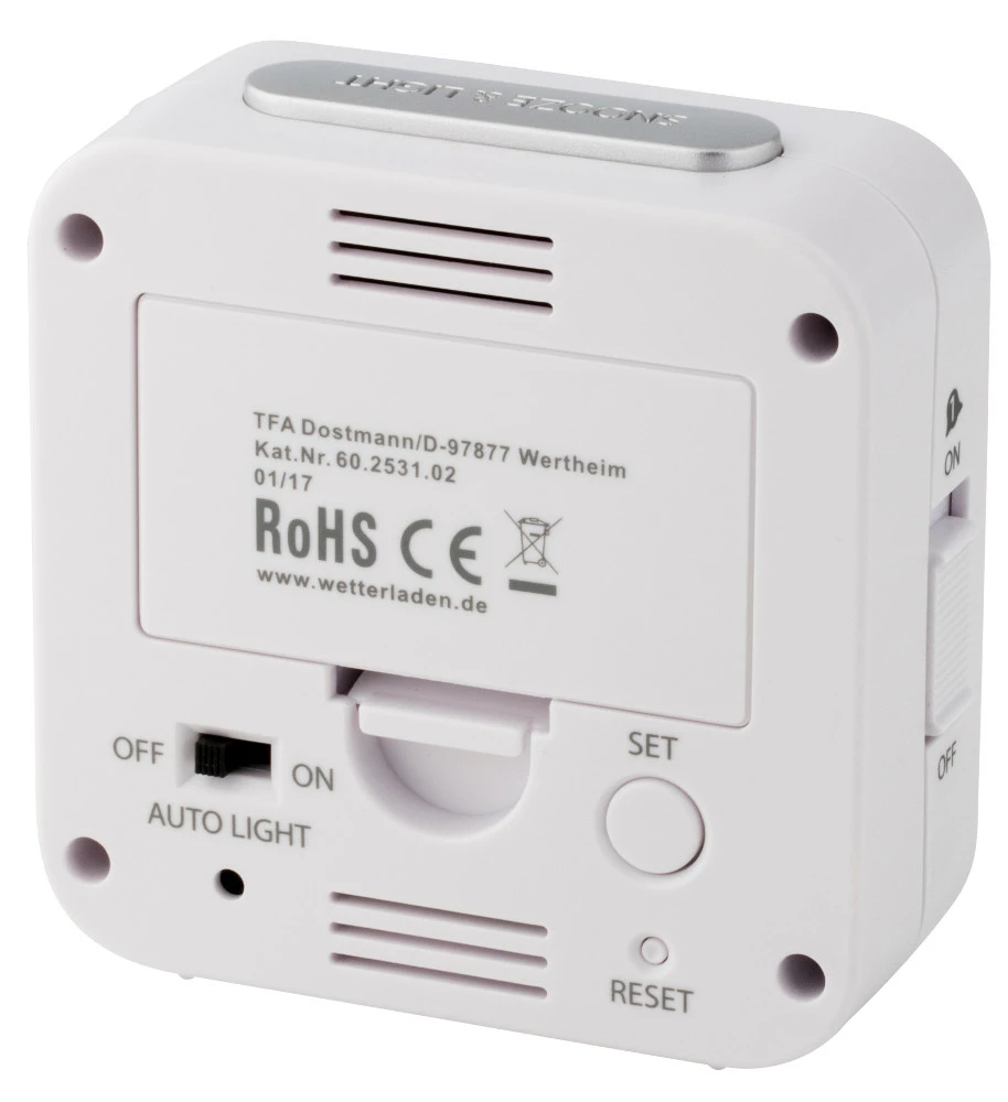 TFA Dostmann Funk-Wecker Bingo TFA 60.2531 Negativdisplay Funkuhr Lichtsensor 6 TFA Dostmann Funk-Wecker Bingo TFA 60.2531 Negativdisplay Funkuhr Lichtsensor – Bild 4