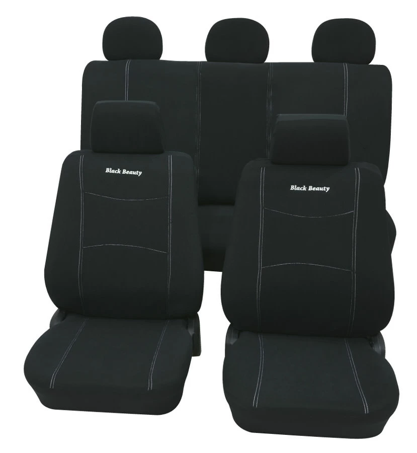 Petex Sitzbezug Black-Beauty Mit Sticklogo 3 Petex Sitzbezug Black-Beauty Mit Sticklogo