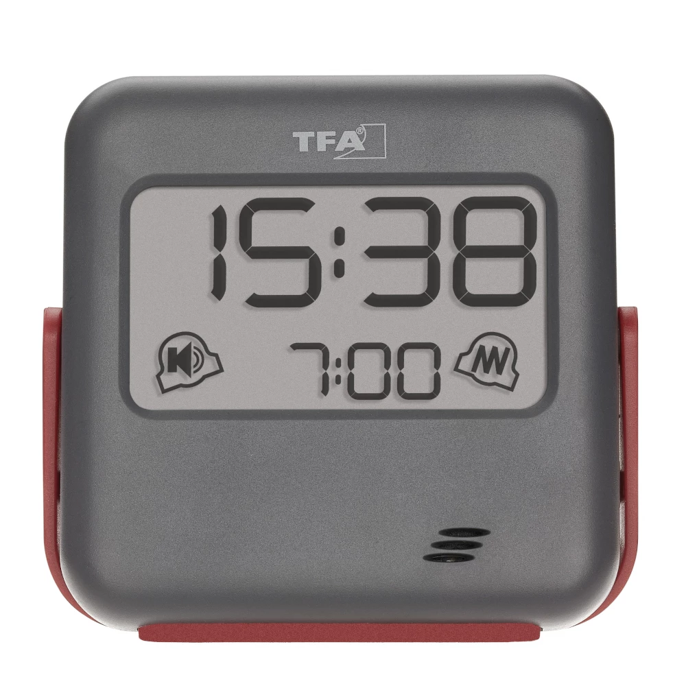 TFA Dostmann TFA 60.2031 BUZZ Digitaler Reisewecker Mit Vibration Quarzwecker 4 TFA Dostmann TFA 60.2031 BUZZ Digitaler Reisewecker Mit Vibration Quarzwecker – Bild 2