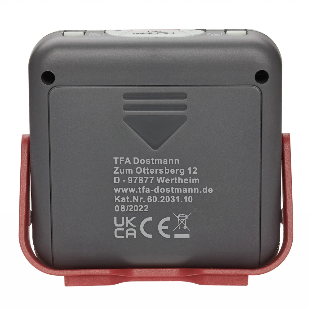 TFA Dostmann TFA 60.2031 BUZZ Digitaler Reisewecker Mit Vibration Quarzwecker 6 TFA Dostmann TFA 60.2031 BUZZ Digitaler Reisewecker Mit Vibration Quarzwecker – Bild 4