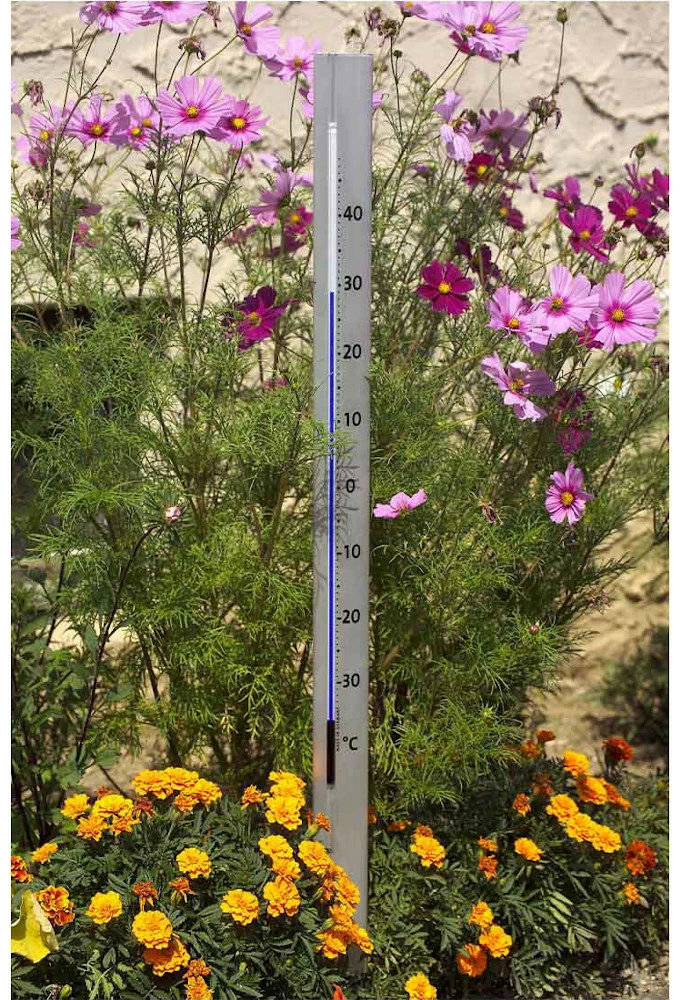 TFA Dostmann Design Gartenthermometer Central Park TFA 12.2005 Alu-Außenthermometer 4 TFA Dostmann Design Gartenthermometer Central Park TFA 12.2005 Alu-Außenthermometer – Bild 2