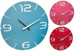 TFA Dostmann Design Wanduhr Contour TFA 60.3047 Quarzuhr 350 Mm