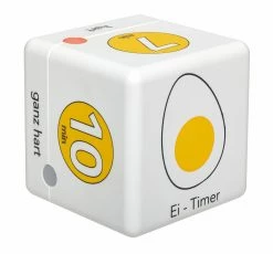 TFA Dostmann Digitale Eieruhr Cube Timer TFA 38.2041.07 Kochtimer
