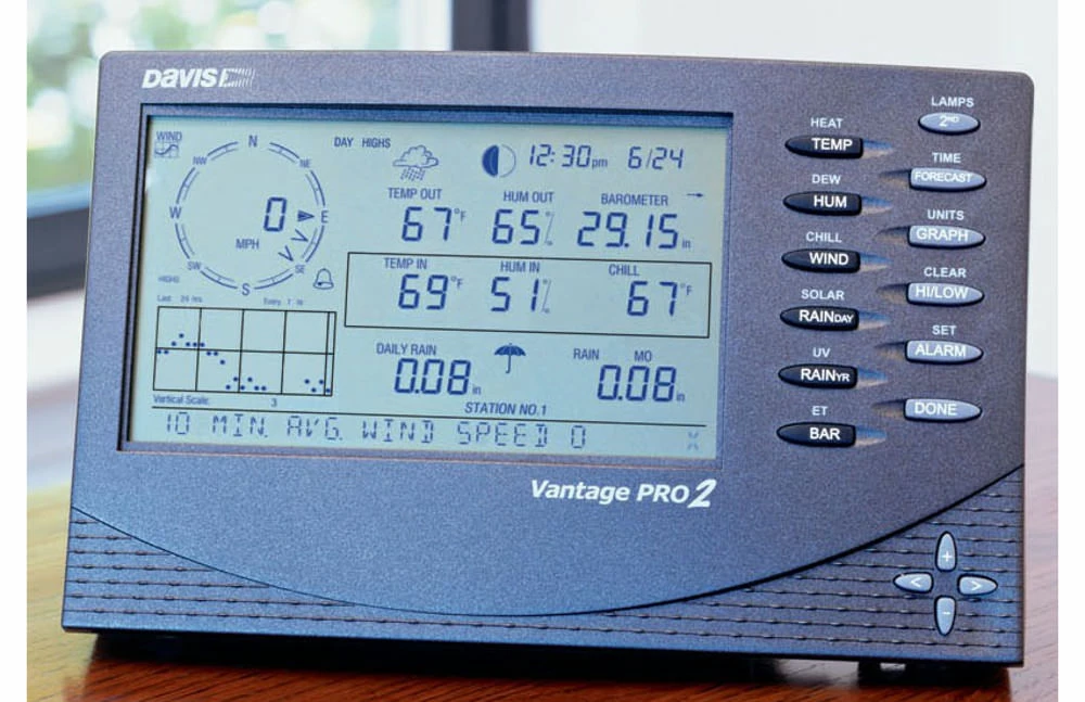 Wetterstation Davis Vantage Pro 2 Kabel 6152 CEU 3 Wetterstation Davis Vantage Pro 2 Kabel 6152 CEU