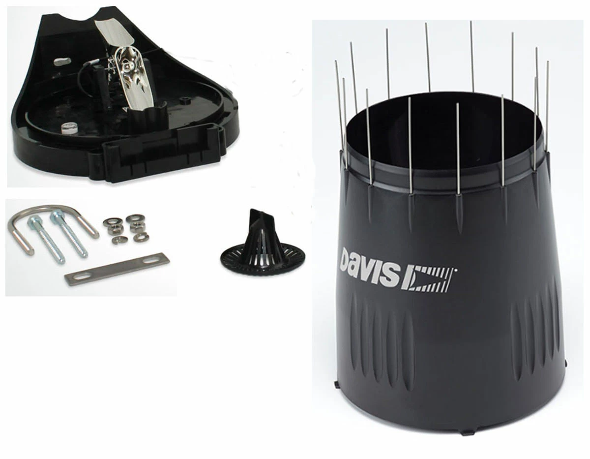 DAVIS Vantage Pro 2 Regenmesser 7857 Mit Vogelabwehr Komplett 3 DAVIS Vantage Pro 2 Regenmesser 7857 Mit Vogelabwehr Komplett