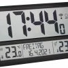 TFA Dostmann TFA 60.4521 Digitale XL-Funkuhr Mit Außen- Und Innentemperatur Datum Wochentag -TFA Dostmann Speichern Funkuhr 60 4521
