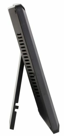 TFA Dostmann TFA 60.4521 Digitale XL-Funkuhr Mit Außen- Und Innentemperatur Datum Wochentag -TFA Dostmann Speichern Funkuhr 60 4521 seitlich