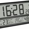 TFA Dostmann TFA-Dostmann 60.4523 Digitale XL-Funkuhr Außentemperatur Raumklima -TFA Dostmann Speichern Funkuhr XL 60 4523 01