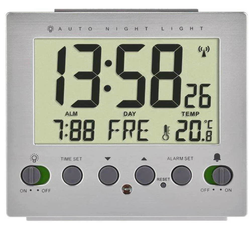 TFA Dostmann Digitaler Funk-Wecker TFA 60.2561.55 Nachtbeleuchtung über Lichtsensor 5 TFA Dostmann Digitaler Funk-Wecker TFA 60.2561.55 Nachtbeleuchtung über Lichtsensor – Bild 3
