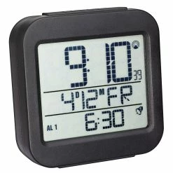 TFA Dostmann Digitaler Funkwecker TFA 60.2533.01 Mit Temperaturanzeige 2 Alarmzeiten