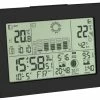 TFA Dostmann Funk Wetterstation Horizon Plus TFA 35.1155.01.99 Funkuhr Raumklimakontrolle 2 Display -TFA Dostmann Speichern Horizon
