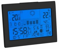 TFA Dostmann Funk Wetterstation Horizon Plus TFA 35.1155.01.99 Funkuhr Raumklimakontrolle 2 Display 6 TFA Dostmann Funk Wetterstation Horizon Plus TFA 35.1155.01.99 Funkuhr Raumklimakontrolle 2 Display -TFA Dostmann Speichern Horizon beleuchtet