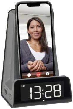 TFA Dostmann TFA 60.2033.10 ICONcharge Digitalwecker Mit Induktions-Ladestation -TFA Dostmann Speichern ICONcharge 5