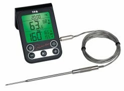 TFA Dostmann Küchen-Chef TFA 14.1512.01 Digitales Grill-Braten-Ofenthermometer