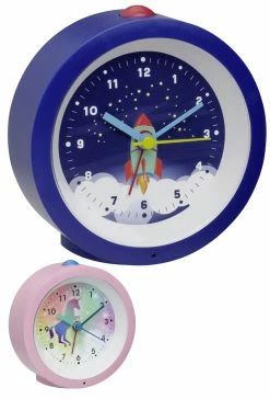 TFA Dostmann Analoger Kinderwecker TFA 60.1033 Kindermotiv Sweep-Uhrwerk