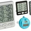 TFA Dostmann KLIMA-MONITOR-PLUS TFA 30.3054.plus Thermo-Hygrometer Poolsender -TFA Dostmann Speichern Klima Monitor Plus alle